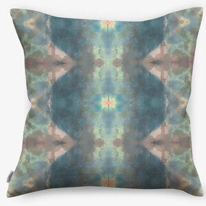 Eskayel Jangala Pillow Citron, 18"x18" with feather insert